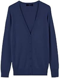 神戸レタス KOBE LETTUCE 洗えるニットカーディガン レディース [C1053]