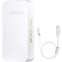 lamzu Inca ホワイト 8kドングル LAMZU 8K Dongle