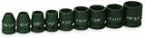 Williams 36902 9-Piece 3/8-Inch Drive Shallow 6 Point Impact Socket Set by Williams