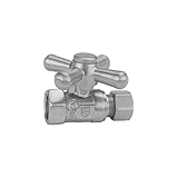 Jaclo 620-pch 1 / 2 " OD X 1 / 2 " IPS STRバルブ、ポリッシュクローム