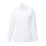 [カーシーエンジョイ] ENJOY EWB385 SOFT STRETCH 長袖シャツブラウス ホワイト 15