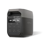 EcoFlow DELTA3 ポータブル電源 1024Wh リン酸鉄リチウムイオン 56分で100%充電 高出力AC(定格1500W / サ