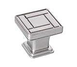 Jeffrey Alexander 155SN Rochester Arts Crafts Knob, Nickel [並行輸入品]