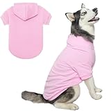 BINGPET 犬 服 ペット服 冬 おしゃれ 犬の服 犬 パーカー フーディー 犬 ペット 通気性 犬洋服 シャツ 秋 冬 衣装 春 ベスト 犬 サークル スポーツ服 柔らかさ 家着 袖あり お散歩 ポリエステル 犬用服 ドッグウェア タンクトップ 小型犬 中型犬 大型犬 Sサイズ ブラック