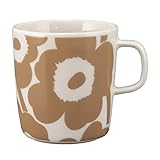 マリメッコ マグカップ コップ 400ml 食器 UNIKKO ウニッコ ホワイト×ベージュ 070402 180 [並行輸入品]