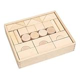 ニチガンオリジナル 無塗装つみき 【つみき・木製玩具】