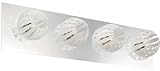 Eurofase 23205 – 055 Cosmo 4-light Bathbarバスルームライト、クロム