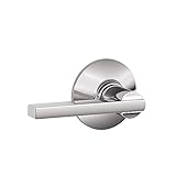 Schlage F10 LAT 625 Latitude Passage Lever, Bright Chrome [並行輸入品]
