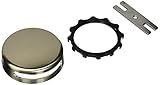 Watco 18009-BN Innovator Overflow Plate, Brushed Nickel [並行輸入品]