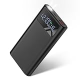 電熱ベスト バッテリー 大容量 40000mAh ヒーターベスト 専用電池 USB給電 3A安定出力 モバイルバッテリー 急速充電 PD22.5W対応 タイプc入出力兼用 3台同時充電 電熱ベスト用モバイルバッテリー LEDライト付き PSE認証済 3in1 LCD残量表示 電熱ウェア/加熱ベスト/電熱パンツ各種対応 iPhone/Android/iPad等に適用 防災グッズ（ブラック）