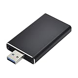 Cablecc Mini PCI-E mSATAからUSB3.0外付けSSD PCBAへのコンバーター エンクロージャ付きアダプタカード