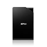 シリコンパワー ポータブルHDD 1TB 2.5インチ USB3.0/2.0対応 PS4 動作確認済 Stream S03シリーズ ブラック SP010TBPHDS03S3K B00DMW7HRW