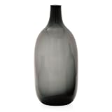Torre & Tagus 900823 Bolo Glass Vase, Tall, Smoke by Torre & Tagus [並行輸入品]
