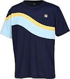 [フィラ テニス] テニス 半袖シャツ ゲームシャツ VM5682 メンズ フィラネイビー