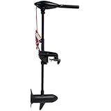 HAIGE エレキモーター ハンドコン 55lb 海水対応 コンパクト ブラック HS-50703-90