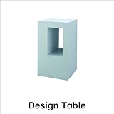 モダンデザインのサイドテーブル ホワイトカラー