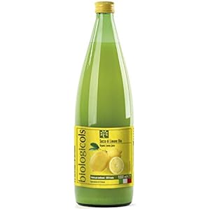 biologicoilsシチリア産有機レモン生搾りストーレート果汁 1L