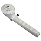 lasco-simpatico 83031 W Hand Held Shower withプッシュボタンシャットオフ、ホワイト