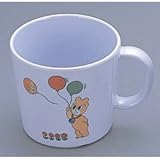 【エンテック】メラミン お子様食器 コロちゃん 片手コップ(大) KF-15