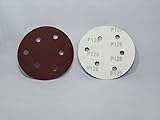 M3 ダブルアクション サンダー 用 マジック ペーパー 100枚 セット 125mm 6 孔 ＃60 #120 #240 #320 #400 #600 #800 #1000 (＃120)