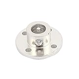 uxcell フランジカップリング ガイドシャフトカプラ 硬質フランジカップリング リジッドカップリング