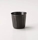 【東海化成】TOポリポット丸型 100P(7.5cm) 色：黒/100個入 【M】