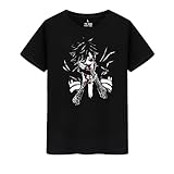 [SHADXW] 僕のヒーローアカデミア ヒロアカ ボトル 爆豪勝己 轟焦凍 アニメ Tシャツ メンズ レディース 夏服 半袖 丸襟 通気性 快適 大きいサイズ ファッション 男女兼用