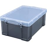 不二貿易 収納ケース R.U.BOX プラスチック 9L ブラック 20786