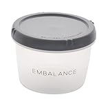 ウィルマックス(Wilmax) エンバランス ラウンドコンテナ L 750ml グレー