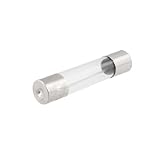 uxcell ヒューズチューブ 6x30mm ガラス管　ヒューズ管 12A 250V 電子レンジヒューズ管