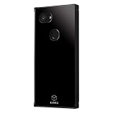 イングレム Google Pixel 3a ケース 耐衝撃 カバー KAKU ブラック