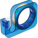 ＮＩＣＨＩＢＡＮ セロテープ 大巻ハンドカッター ブルー