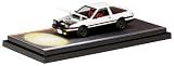 HJ64 1/64 トヨタ スプリンター トレノ GT APEX (AE86) / 頭文字D エンジン搭載モデル VS 須藤 京一 完成品