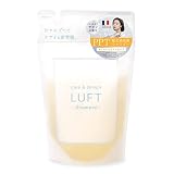 LUFT(ルフト) シャンプー 詰め替え うるおいモイストタイプ 心うるおうサボンの香り 410mL PPT美容液・ハチミツ配合 アミノ酸シャンプー