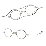 SHIORI 老眼鏡 薄型リーディンググラス SI-05-2+1.00 ブラウンデミ ラウンドタイプ