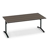 コクヨ  配送・組立・設置込    ミーティングテーブル ビエナ MT-V189FE6AMG5 幅180×奥行90CM フラップタイプ ブ