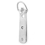 3穴Heavy Duty Dリング画像Hangers – 100のパックwith Screws
