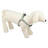 ペティオ (Petio) 犬雅 唐草ハーネス グリーン S サイズ