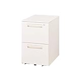 インテリア 家具 便利 おしゃれ デスク収納 サイドワゴン VD-042A-W ホワイト