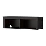 IKEA(イケア) HEMNES ブラックブラウン 70185585 ウォール/ ブリッジ シェルフ、ブラックブラウン