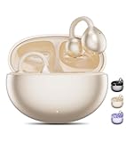 【2026 耳掛け式ワイヤレスイヤホン オープンイヤー Bluetooth5.4 HiFi 低遅延 HD通話 50時間再生 IPX5防水 超軽量5g 快適装着 自動ペアリング iPhone/Android対応(色)