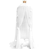 didihou Mosquito Netベッドキャノピー糸再生テント寝具の再生のKids Reading with Childrenラウンドレースドームネッティングカーテン赤ちゃん男の子と女の子ゲーム