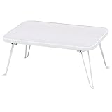 不二貿易 木目ミニテーブル 幅45×奥行30cm ホワイト 10960