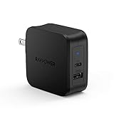 PD充電器 USB-C急速充電器 61W 2ポート USB-A&USB-C PD3.0対応 折りたたみ式プラグ iPhone/MacBook