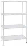 【ERECTA】ホームエレクター基本セットH1900mm×W600mm×D450mm (H74PW2×2/H1824W1×4)(ホワイト)
