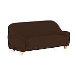 arne ミニソファー 2～3人掛け キッズソファ 子供用 布張り Petit 3P PC300 No.010 ダークブラウン