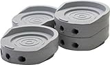 [N-8190105]ＷＡＫＩ　ＨＹＰＥＲ防振ゴム　φ７０Ｘ２５ｍｍ　グレー　（４個入） EGH006