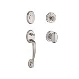 Baldwin FDCOLXELLTRR150 Reserve Full Dummy Handleset Columbus x Ellipse with Traditional Round Rose,