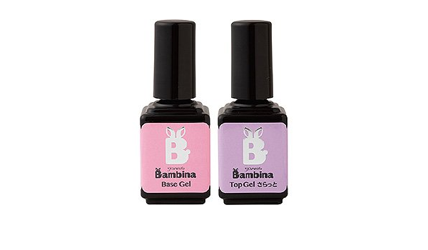 Amazon 期間限定 プレスト バンビーナ Presto Bambina ベースジェル トップジェル さらっとタイプ セット Presto Bambina ジェルネイル 通販