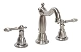 Premier 120342LF Charlestown Lead-Free Widespread Two-Handle Lavatory Faucet, PVD Brushed Nickel [並行